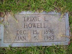 Trixie Mae <I>Lowry</I> Howell 