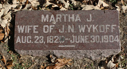Martha J <I>Housel</I> Wykoff 