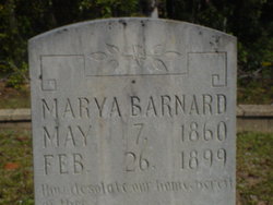 Mary Amanda <I>Brannan</I> Barnard 