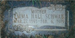 Emma <I>Hall</I> Schwab 