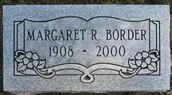 Margaret Rebecca <I>Crute</I> Border 