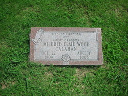 Mildred Elsie <I>Wood</I> Calahan 