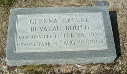 Glenna Lee <I>Greene</I> Booth 