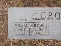 William Solomon Crow 