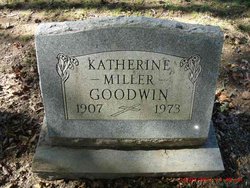 Katherine <I>Miller</I> Goodwin 