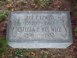 Estella E <I>Cook</I> Lewis 