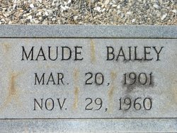 Maude <I>Shuler</I> Bailey 