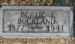 Bertie J. Buckland 