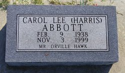 Carol Lee <I>Harris</I> Abbott 