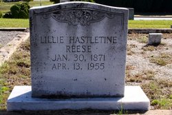 Lillie Hastletine Reese 