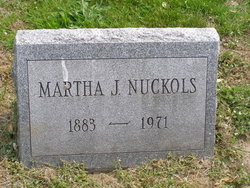 Martha J. <I>Word</I> Nuckols 