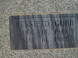 Bessie D <I>Carrick</I> Curb 