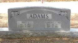 Florence Inez <I>Gunn</I> Adams 