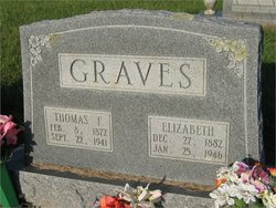 Elizabeth “Lizzie” <I>Hoob</I> Graves 