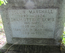 Charlotte Fifield <I>Lewis</I> Marshall 
