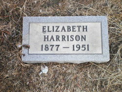 Mrs Elizabeth G. “Lizzie” <I>Hysinger</I> Harrison 