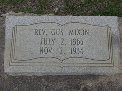 Rev William Augustus “Gus” Mixon 
