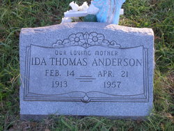 Ida <I>Thomas</I> Anderson 