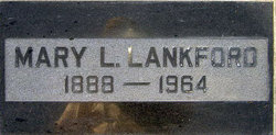Mary Louise <I>Montgomery</I> Lankford 