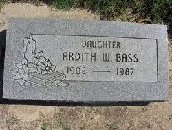 Ardith W <I>Dearing</I> Bass 