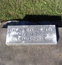 Virginia <I>Long</I> Allen 