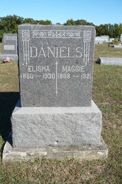 Margaret “Maggie” <I>Niece</I> Daniels 