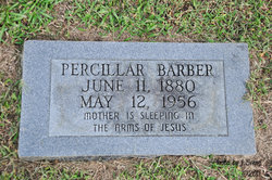 Harriett Priscilla “Percillar” <I>Brinson</I> Barber 