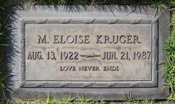 Mary Eloise <I>Pointer</I> Kruger 