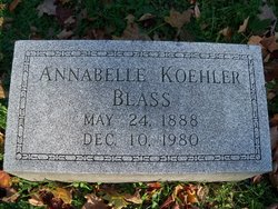 Annabelle <I>Koehler</I> Blass 