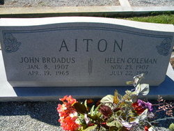 John Broadus Aiton 