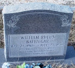 William Rufus Baltzegar 
