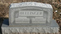 Anna G <I>Gertsch</I> Bellinger 