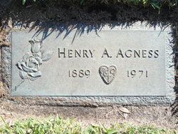 Henry A Agness 