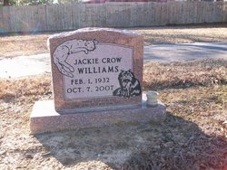 Jackie <I>Crow</I> Williams 