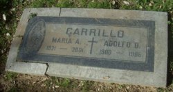 Adolfo D Carrillo 