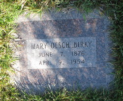 Mary Elizabeth <I>Kenagy</I> Birky 