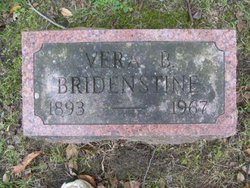 Vera Bertha <I>Burns</I> Bridenstine 