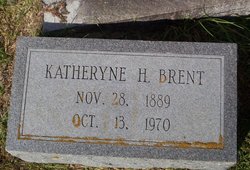 Katheryne “Katie” <I>Henderson</I> Brent 