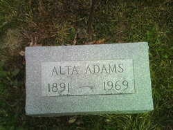 Alta Floy <I>Morehead</I> Adams 