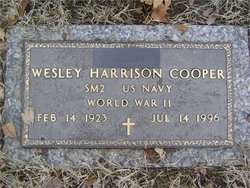 Wesley Harrison “Wes” Cooper 