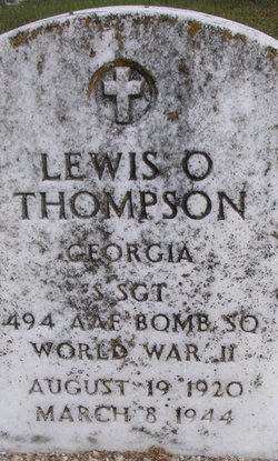 Sgt Lewis O Thompson 