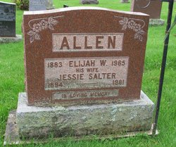 Jessie <I>Salter</I> Allen 