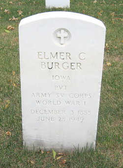 Pvt Elmer C. Burger 