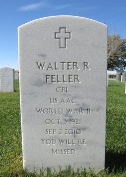 Corp Walter Raymond Feller 