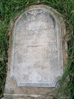 Rosanna <I>Hambright</I> Stehman 