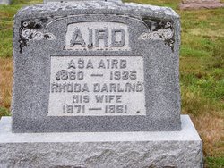 Rhoda Agnes <I>Darling</I> Aird 