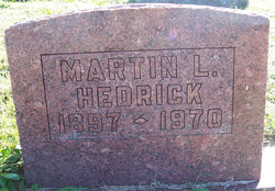 Martin Luther Hedrick 