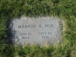 Marion K Fox 