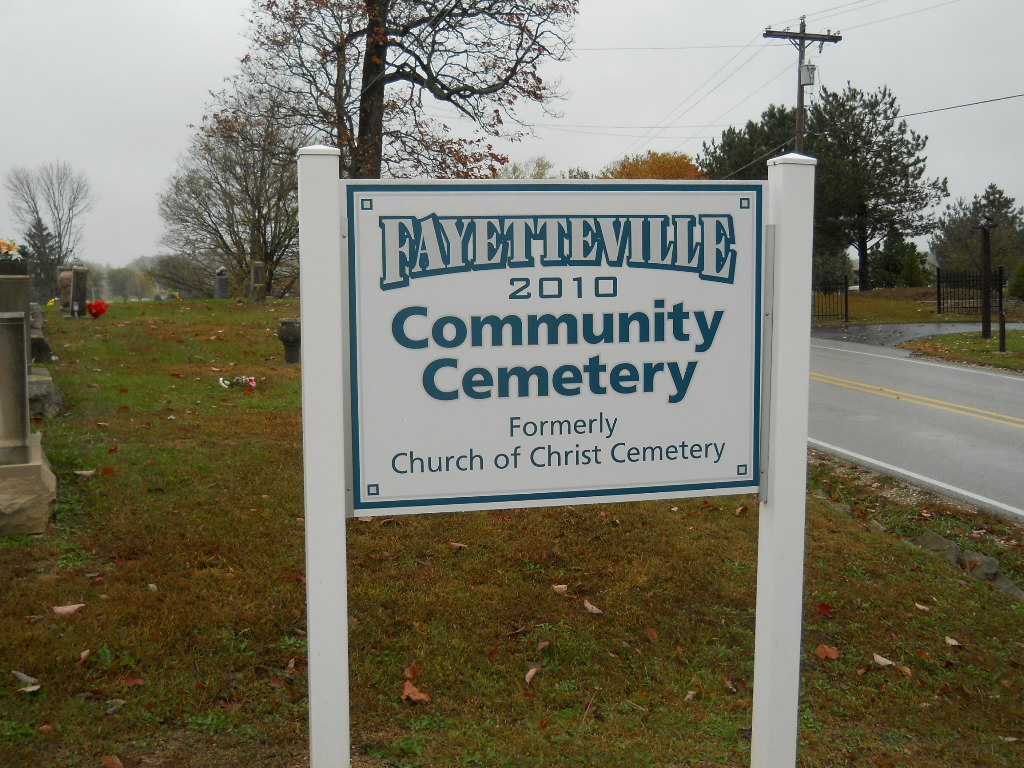 Fayetteville Church of Christ Cemetery