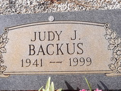Judy J Backus 